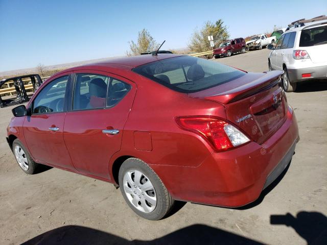 3N1CN7AP8JL823771 - 2018 NISSAN VERSA S BURGUNDY photo 2