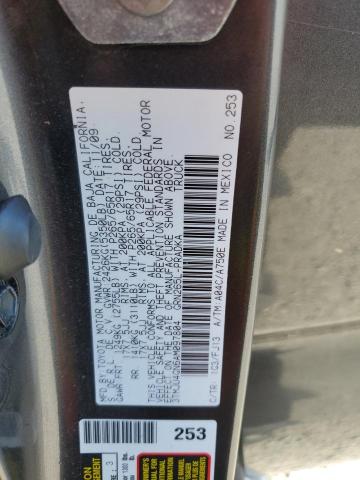 3TMJU4GN6AM097804 - 2010 TOYOTA TACOMA DOUBLE CAB PRERUNNER CHARCOAL photo 13