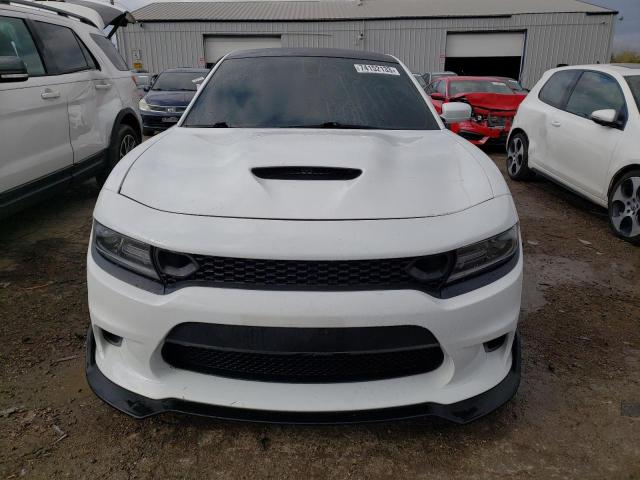 2C3CDXCT8KH575286 - 2019 DODGE CHARGER R/T WHITE photo 5
