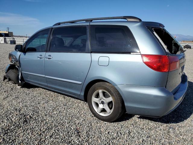 5TDZK23C87S034908 - 2007 TOYOTA SIENNA CE BLUE photo 2