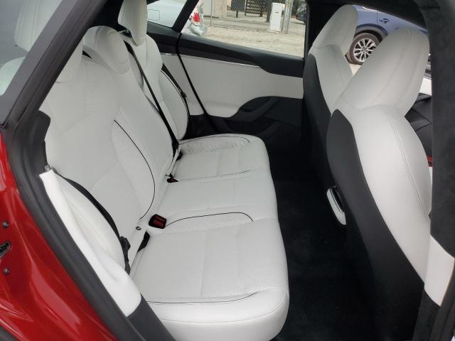 5YJSA1E60PF513768 - 2023 TESLA MODEL S Կարմիր լուսանկար 10