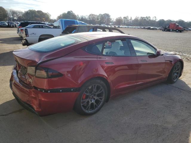 5YJSA1E60PF513768 - 2023 TESLA MODEL S Կարմիր լուսանկար 3