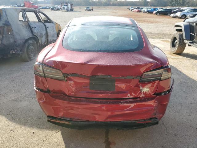 5YJSA1E60PF513768 - 2023 TESLA MODEL S Կարմիր լուսանկար 6