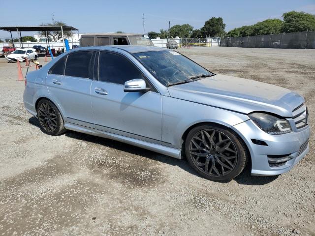 WDDGF4HBXDR245759 - 2013 MERCEDES-BENZ C 250 SILVER photo 4