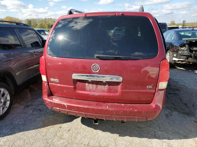 5GADV33L45D222004 - 2005 BUICK TERRAZA CXL MAROON photo 6