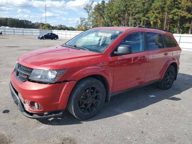 3C4PDCBB1ET280492 - 2014 DODGE JOURNEY SXT RED photo 1