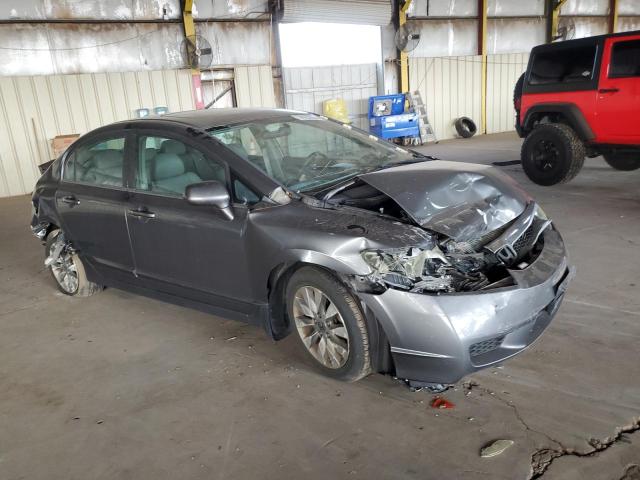 19XFA1F92BE007139 - 2011 HONDA CIVIC EXL გრაფიტი ფოტო 4