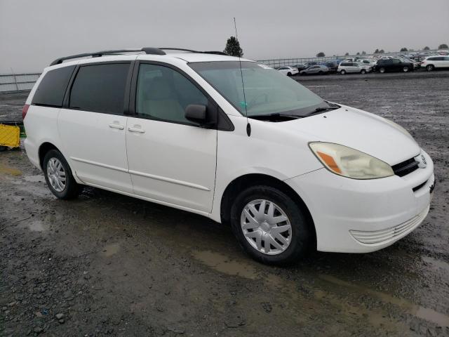 5TDZA23C54S125911 - 2004 TOYOTA SIENNA CE WHITE photo 4