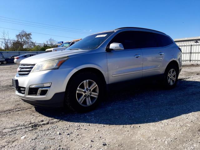 1GNKVJKD3DJ222457 - 2013 CHEVROLET TRAVERSE LT SILVER photo 1