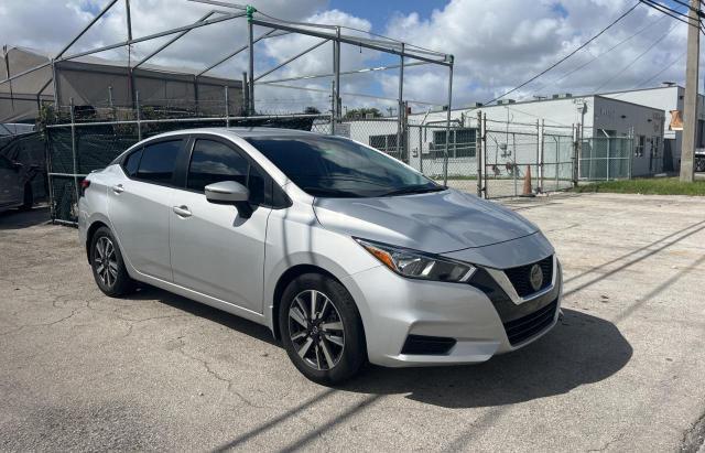 3N1CN8EV6ML904268 - 2021 NISSAN VERSA SV SILVER photo 1