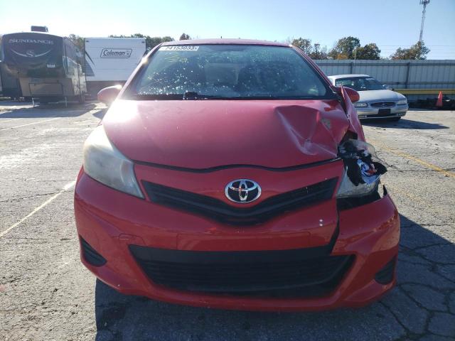 JTDJTUD31DD565668 - 2013 TOYOTA YARIS RED photo 5