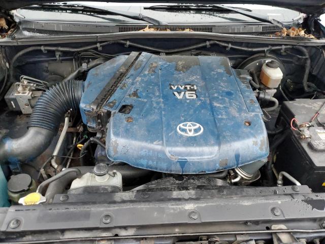 5TEJU62N26Z303388 - 2006 TOYOTA TACOMA DOUBLE CAB PRERUNNER BLUE photo 11