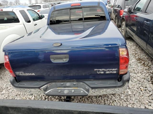 5TEJU62N26Z303388 - 2006 TOYOTA TACOMA DOUBLE CAB PRERUNNER BLUE photo 6