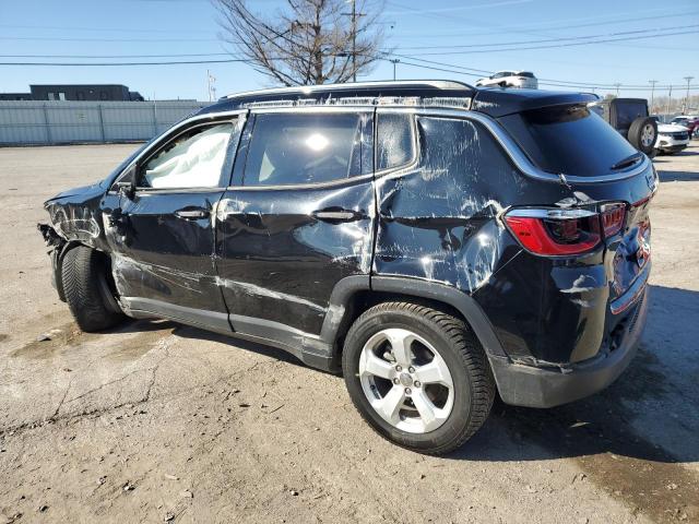 3C4NJDBB5MT516503 - 2021 JEEP COMPASS LATITUDE BLACK photo 2