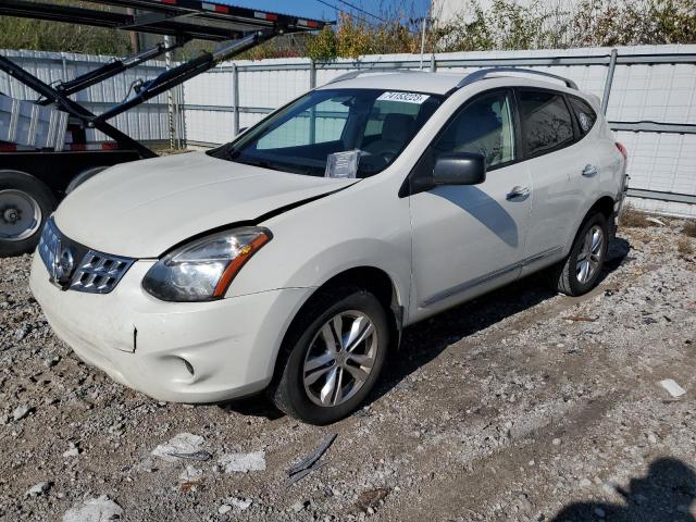 JN8AS5MV3FW763481 - 2015 NISSAN ROGUE SELE S WHITE photo 1