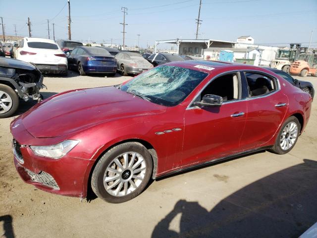 ZAM57XSA5G1164151 - 2016 MASERATI GHIBLI RED photo 1