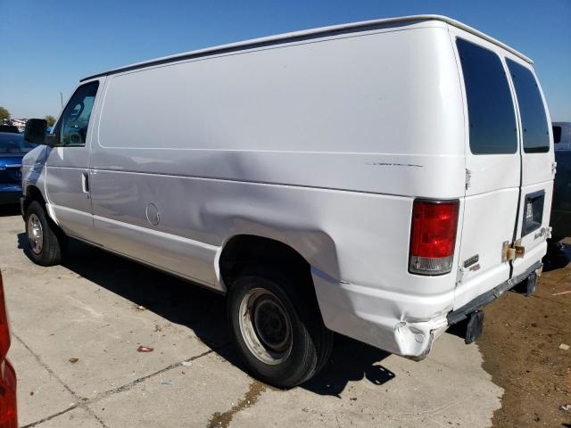 1FTNE1EW7EDA55801 - 2014 FORD ECONOLINE E150 VAN WHITE photo 2