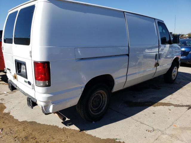 1FTNE1EW7EDA55801 - 2014 FORD ECONOLINE E150 VAN WHITE photo 3