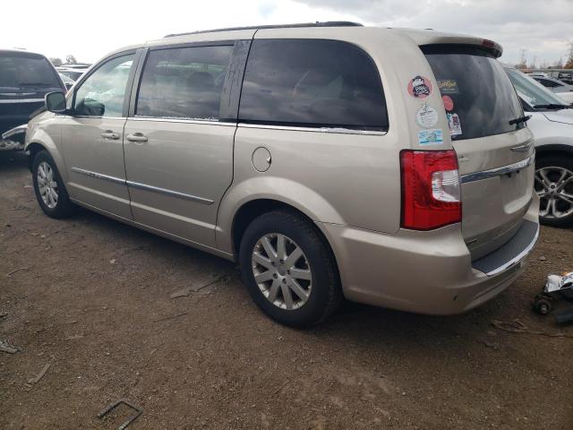 2C4RC1BG2ER448087 - 2014 CHRYSLER TOWN & COU TOURING ბეჟი ფოტო 2