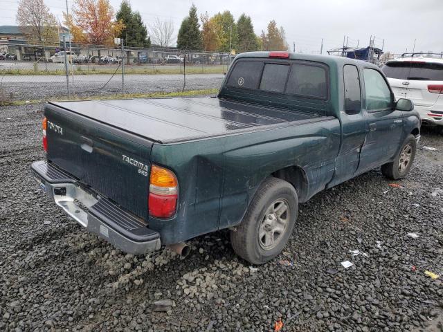 5TEVL52N41Z828962 - 2001 TOYOTA TACOMA XTRACAB GREEN photo 3