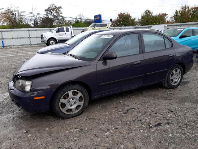 KMHDN45D43U602916 - 2003 HYUNDAI ELANTRA GLS PURPLE photo 1