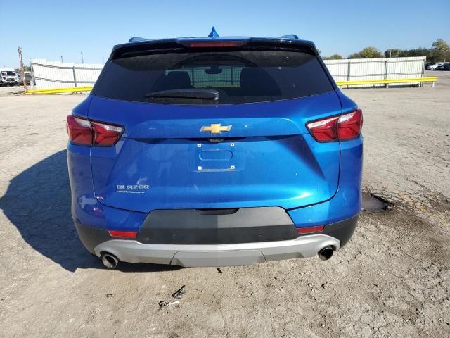 3GNKBDRS8KS608107 - 2019 CHEVROLET BLAZER 3LT BLUE photo 6