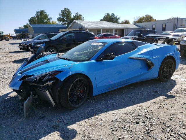 1G1Y83D49L5113729 - 2020 CHEVROLET CORVETTE STINGRAY 3LT BLUE photo 1