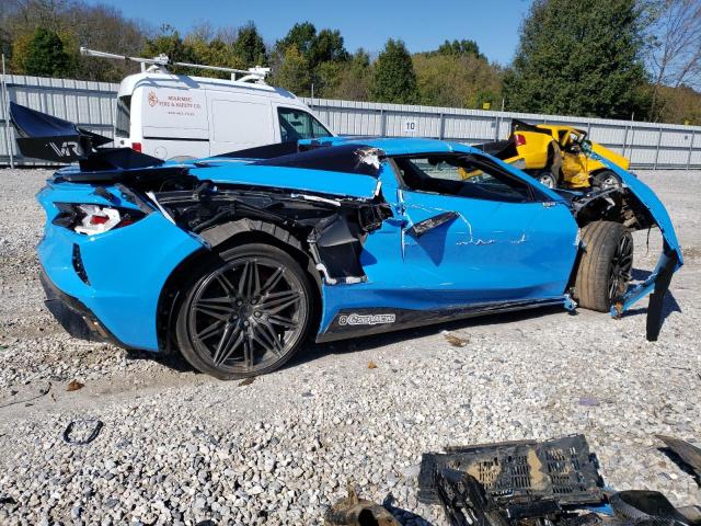 1G1Y83D49L5113729 - 2020 CHEVROLET CORVETTE STINGRAY 3LT BLUE photo 3