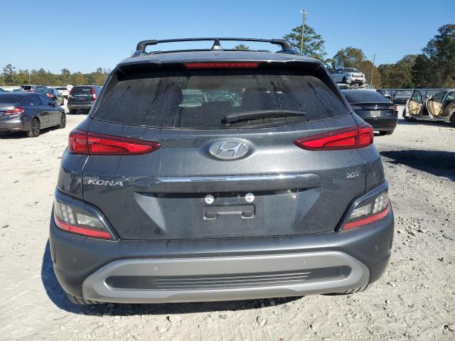 KM8K53A37NU821273 - 2022 HYUNDAI KONA LIMITED GRAY photo 6