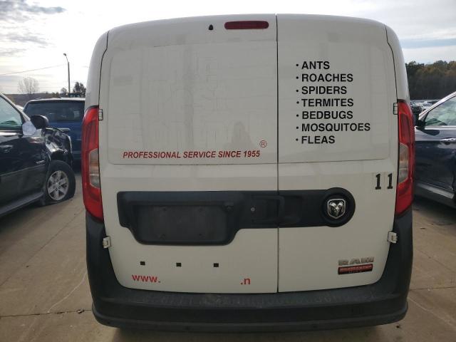 ZFBERFAB1H6H31260 - 2017 RAM PROMASTER თეთრი ფოტო 6