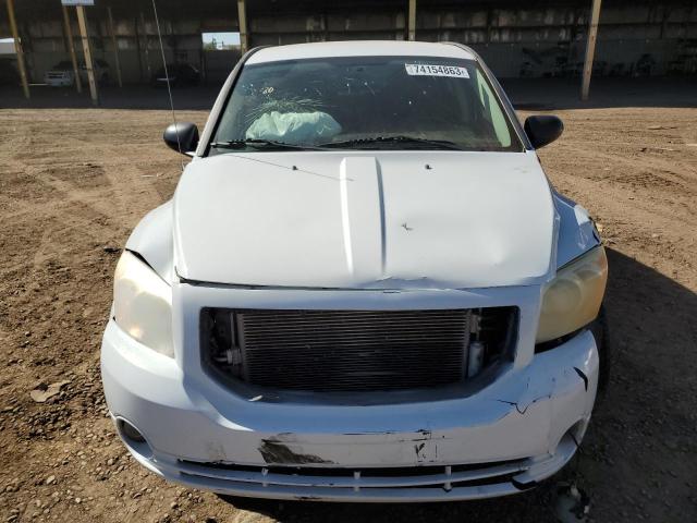 1B3CB5HA6BD242032 - 2011 DODGE CALIBER HEAT WHITE photo 5