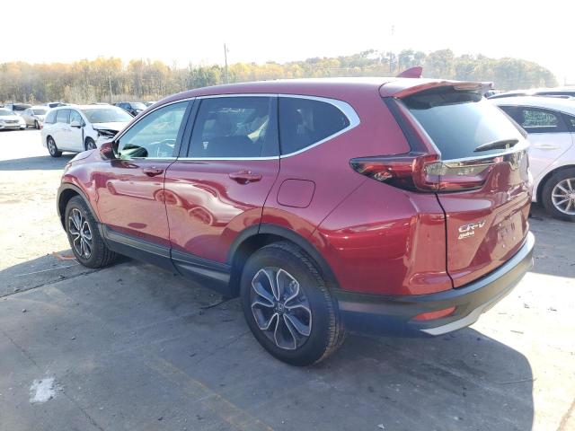 5J6RW2H56NA013252 - 2022 HONDA CR-V EX BURGUNDY photo 2