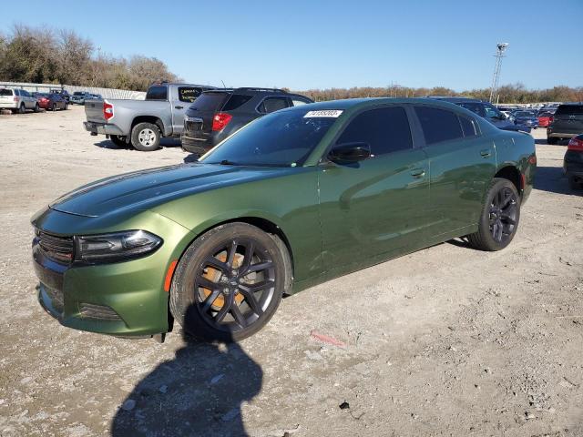 2C3CDXBG3LH207815 - 2020 DODGE CHARGER SXT GREEN photo 1