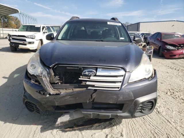 4S4BRCAC6D3251016 - 2013 SUBARU OUTBACK 2.5I GRAY photo 5