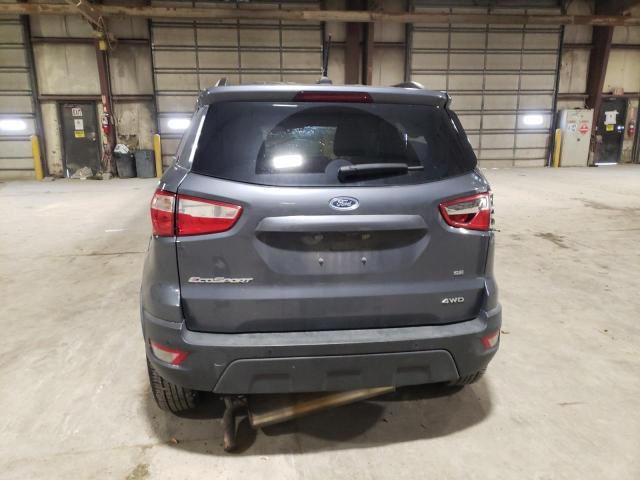 MAJ6S3GL7MC405773 - 2021 FORD ECOSPORT SE GRAY photo 6