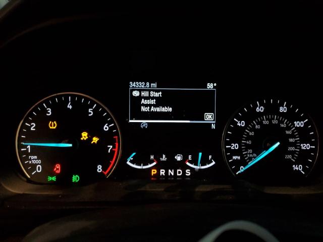 MAJ6S3GL7MC405773 - 2021 FORD ECOSPORT SE GRAY photo 9