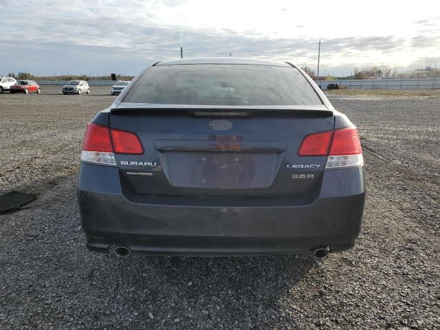 4S3BMJK64B2235111 - 2011 SUBARU LEGACY 3.6R LIMITED CHARCOAL photo 6