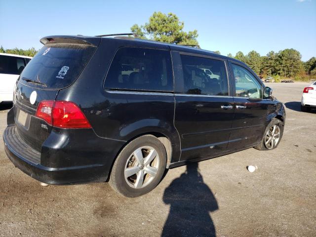 2C4RVADG9DR725405 - 2013 VOLKSWAGEN ROUTAN SEL PREMIUM BLACK photo 3