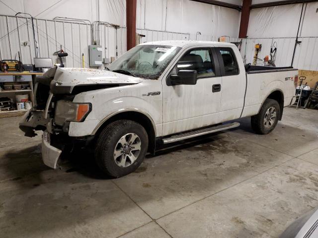 1FTFX1EF3DFD11661 - 2013 FORD F150 SUPER CAB WHITE photo 1