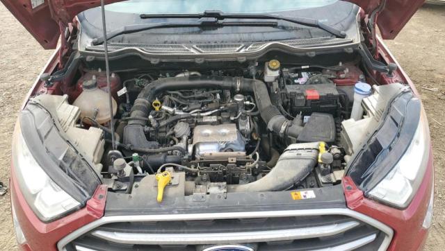 MAJ3P1TE7JC220344 - 2018 FORD ECOSPORT SE BURGUNDY photo 12