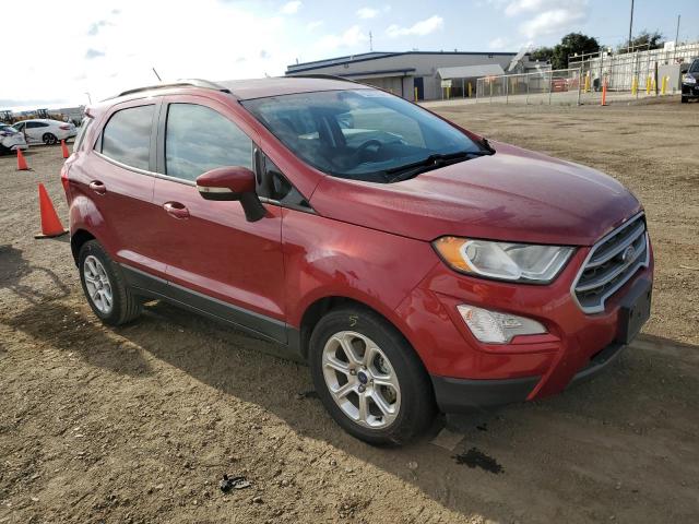 MAJ3P1TE7JC220344 - 2018 FORD ECOSPORT SE BURGUNDY photo 4