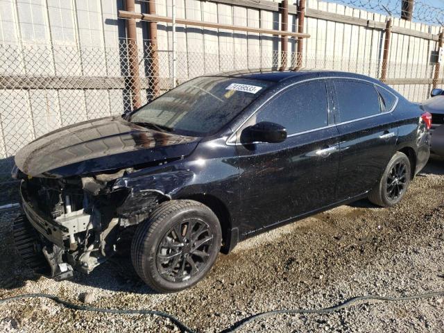 3N1AB7AP2JY345334 - 2018 NISSAN SENTRA S BLACK photo 1