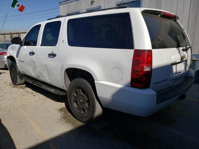 1GNSKJE76ER121706 - 2014 CHEVROLET SUBURBAN K1500 LT WHITE photo 2