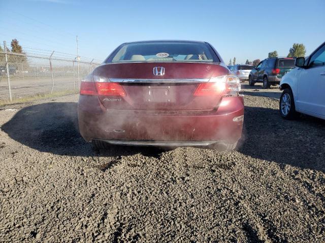 1HGCR2F31DA283431 - 2013 HONDA ACCORD LX BURGUNDY photo 6