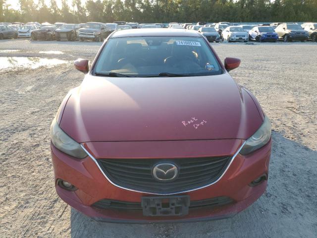 JM1GJ1W66E1129293 - 2014 MAZDA 6 GRAND TOURING RED photo 5