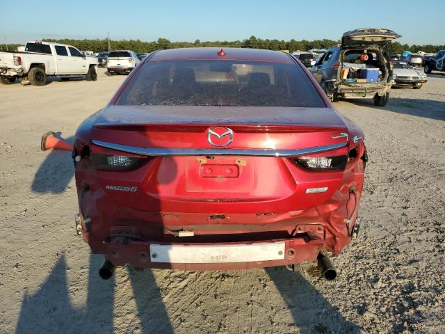 JM1GJ1W66E1129293 - 2014 MAZDA 6 GRAND TOURING RED photo 6