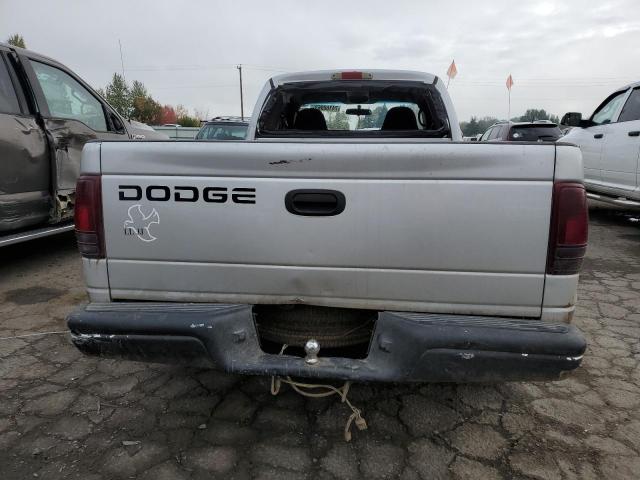 1B7GL32XX2S550654 - 2002 DODGE DAKOTA SPORT SILVER photo 6