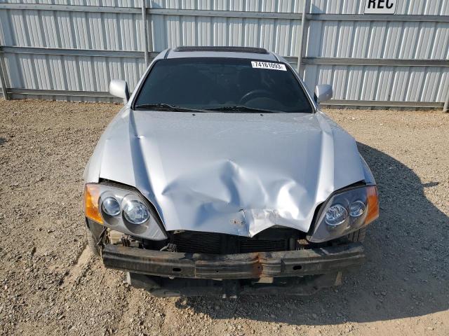 KMHHN65F94U132916 - 2004 HYUNDAI TIBURON GT SILVER photo 5