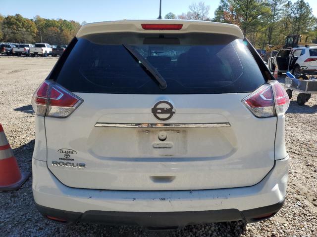 KNMAT2MT1FP566552 - 2015 NISSAN ROGUE S WHITE photo 6