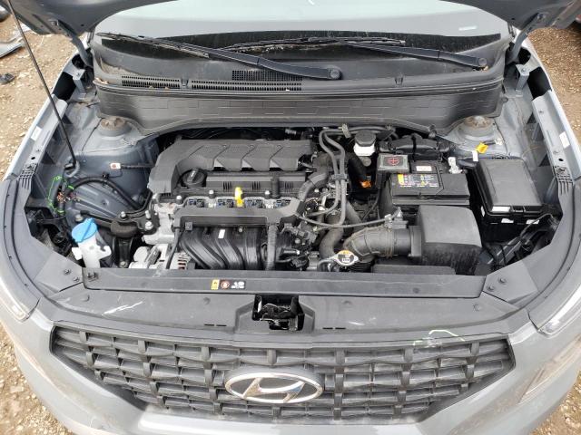 KMHRB8A37LU050265 - 2020 HYUNDAI VENUE SE GRAY photo 11